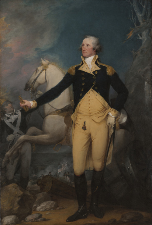 my18thcenturysource: “General George Washington at Trenton“, 1792, John Trumbull.Another