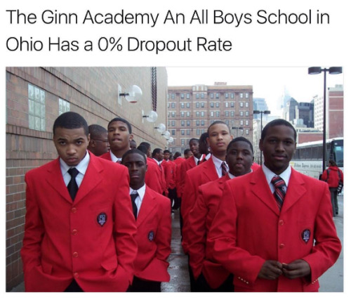 lagonegirl: Something else you’ll never see on tv Ginn Academy, the first all-male public high