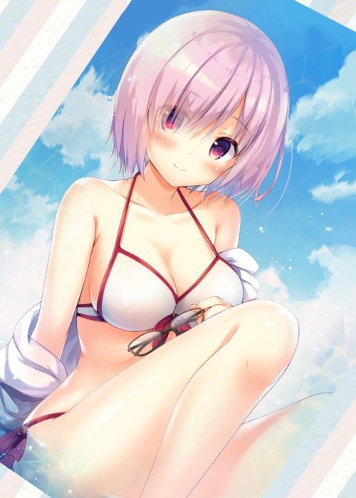 lycis: ひさまくまこ🐻新作準備中✨さんのツイート: “水着マシュ 実装祈願🙏🙏🙏🙏✨✨ https://t.co/tHSR2OcBl3”
