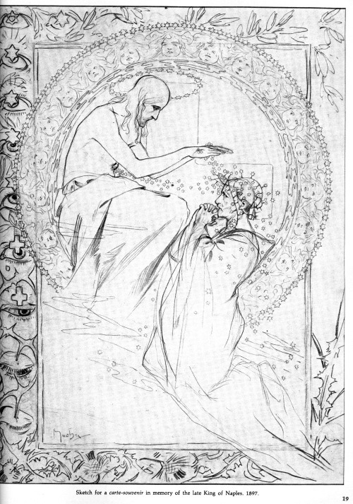littlewitchcurry:  Artbook Scans Week 2 - Side 2 - Drawings of Mucha I love Mucha’s sketches just as