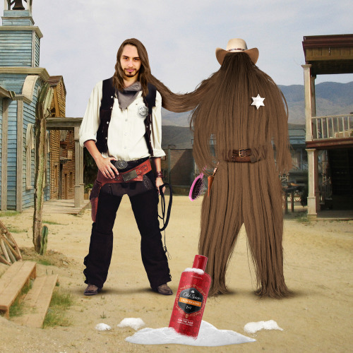 The new sheriff was actually more of a hairiff but a desperado just the same.
