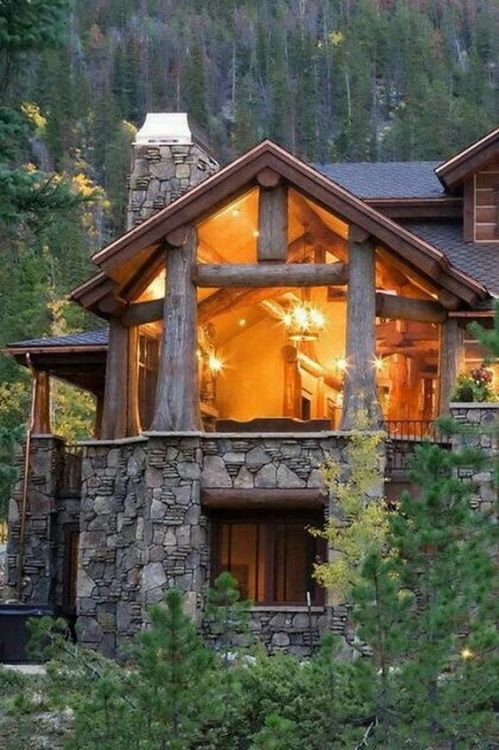 magpie-69:  firefairy76:  Time to run away…….  It’s beautiful, but I’d just add some curtains 💜  😍😍😍 dream home 