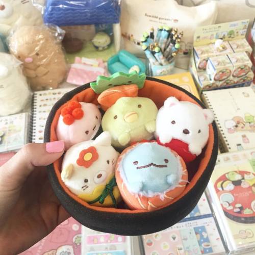 Check out all the Cute SanX items at JapanLA! Sumikko Gurashi Bento Box Plush is way too cute!!$49.9