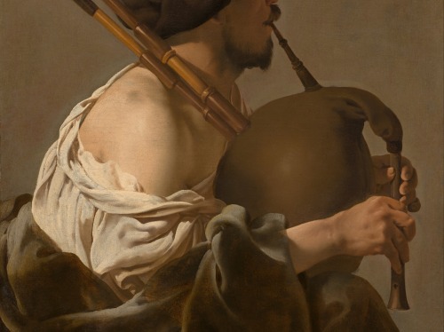 Hendrick ter Brugghen, Bagpipe Player, 1624