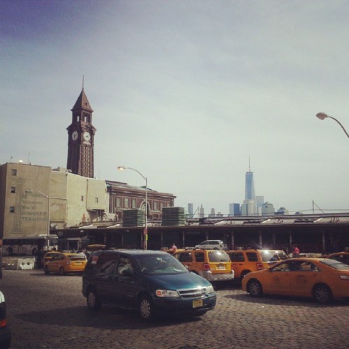 #WTC From A Distance #hoboken #NJ #NYC #worldtrade #njtransit