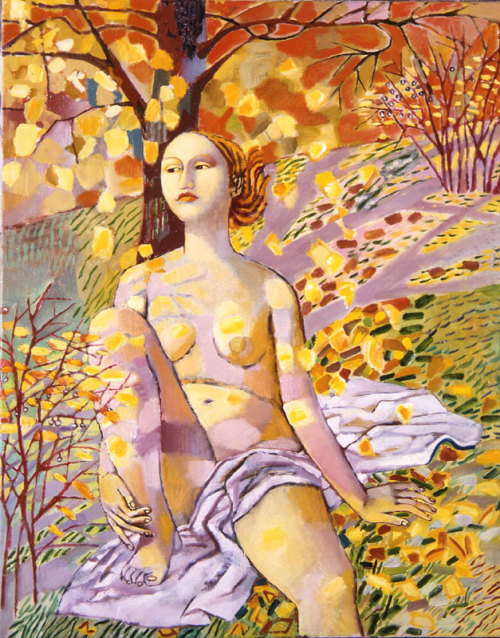 Olga Trushnikova (Russian, 1963)Danae