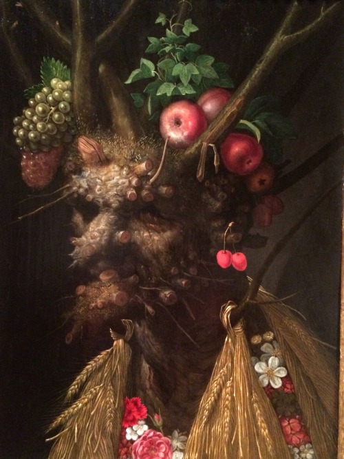 Giuseppe Arcimboldo, Four Seasons in One Head, c. 1590, National Gallery, Washington DC. (link)One o