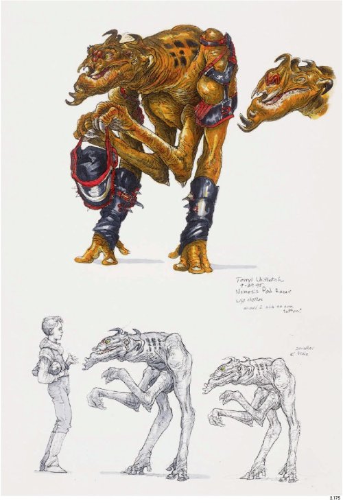 The Beauty of Star Wars Concept Art on X: Star Wars: The Phantom Menace  concept art by Terryl Whitlatch  / X