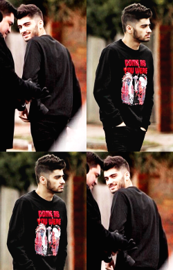 jksbrekkie:  Zayn yesterday (London) 