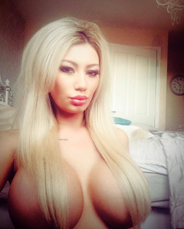 Sexy slut Sophie Dalzell poses topless!  Follow Fake Tits Club on Tumblr  Fake Tits