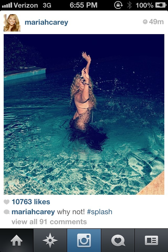 witneyhouston:  mariah keeps it suspenseful 