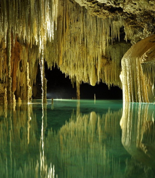 Exploring the amazing underground rivers of Riviera Maya, Rio Secreto, Mexico (by Eugene Kaspersky).
