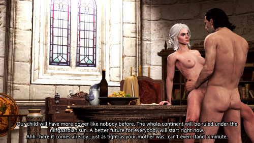 xpsfm: Trigger warning… This is what Emhyr could have planned to do with Ciri after catching her. I don’t expect this to be in his mind in the game but you never know. So I played around a little and made this for the virtual incest lovers out there…