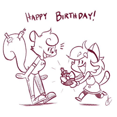 More sketches and doodles! Featuring @themsjolly‘s Ellie and @beezii‘s Cherry!