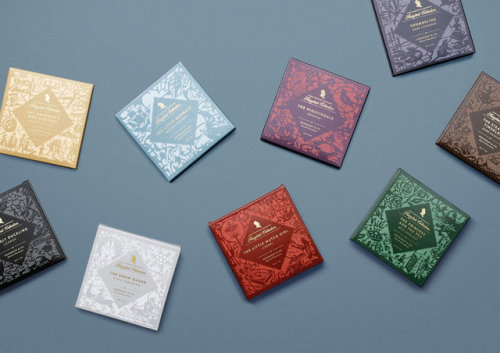 The Fairytale Collection chocolates designed by Bessermachen Design Studio