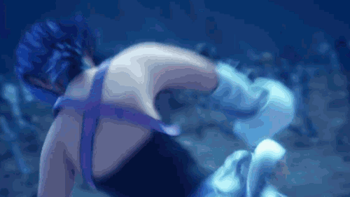 whatsinaframe:  endless list of fav female characters 6/?Aqua (Kingdom Hearts)“One day when you’re in trouble, the light within you will lead you to the light of another. Someone to keep you safe.“  