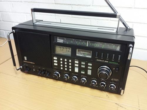 Grundig Satellit 600 Professional Shortwave Radio, 1983