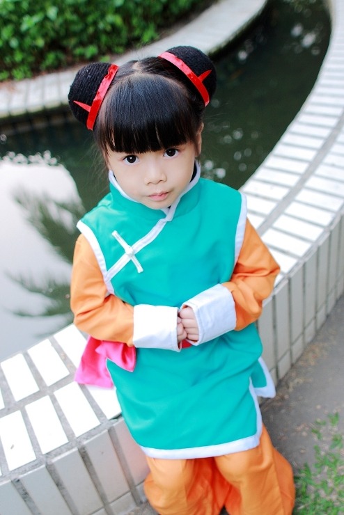  NiNi. 5 years old Taiwanese cosplayer.WorldArt | Facebook 