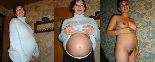 Amateur pregnant girls naked