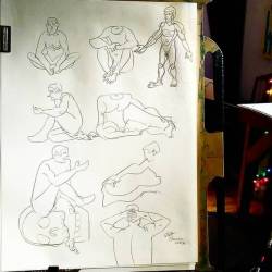 Figure drawing is super fun times.  #figuredrawing