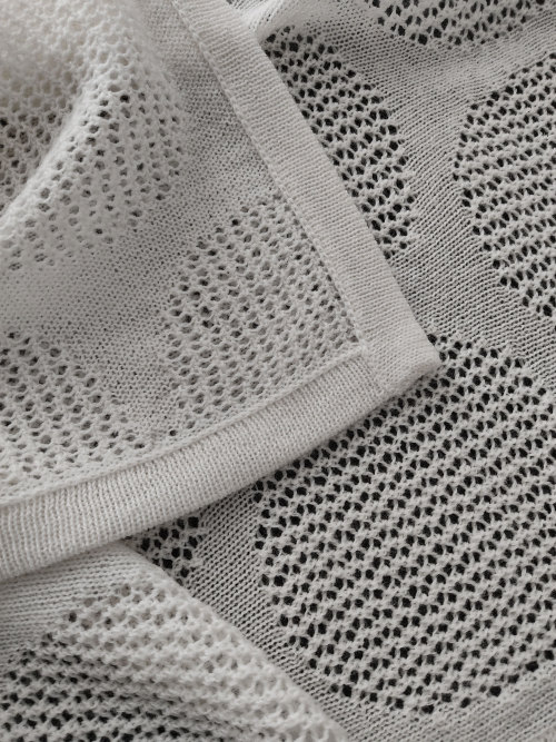 ratatatata-milano:lovelace curtains · lace knitting · 100% fine woolmade on a brother electro-knitti