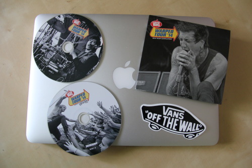 capucci-no:  Warped tour was amazing and so is the compilation cd <3 