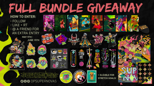 opsupernovas: To up the hype, WE’RE DOING ONE FULL BUNDLE GIVEAWAY!  Rules: - Follow