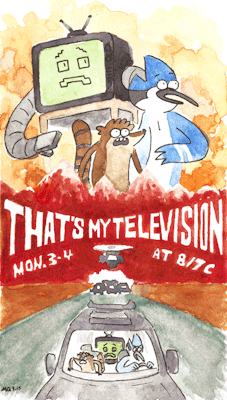 madelinequeripel:  That’s My Television by Andres and me airs tomorrow!  Check out Maddie and Andres&rsquo; super rad episode this Monday!