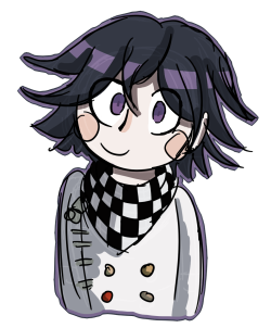 nagit-o:  ouma doodle!! w/ effects and w/o!!