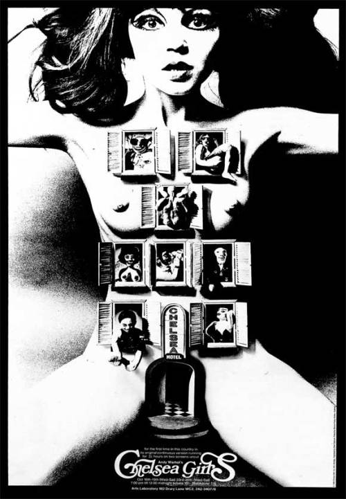 fuckyeahmovieposters: Chelsea Girls Submitted by great-things-hang-on-a-kiss