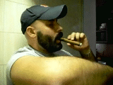 iceflme90:  writerbear:  19999992:  StogieChrys82 – First cigar of the day  I think