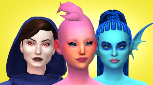 yun-sims: This is an updated version of my Soulmate Eyes and also, I finally added eyes for mermaids