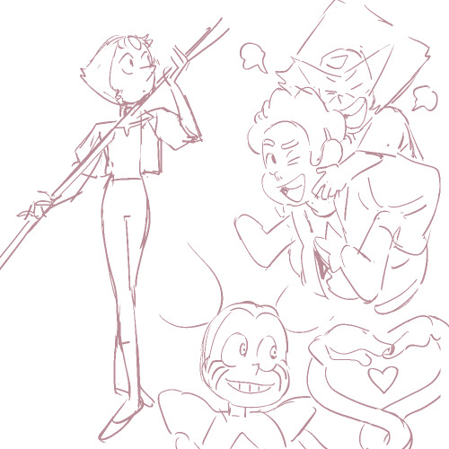 some doodles ( and brush test) of steven universe.and appreciate to the nice guy who give me a bunch