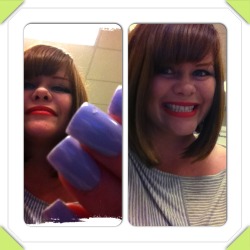 marcydiamond:  I love #nails #longnails #purplenAils #violet #whooty #pawg #donk #bigbootywhitegirl #beauty #smile  Sweet!!!!!