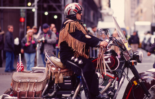 American Choppers, Veterans Day, New York City (November 2013) Kodak Ektachrome