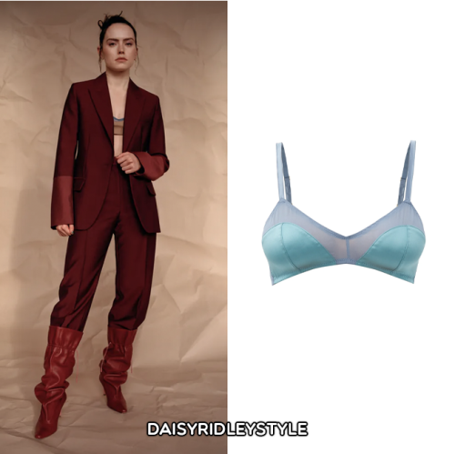 The Zoe Report | March 2021Araks Beatrice silk-blend chiffon and satin bra - $80