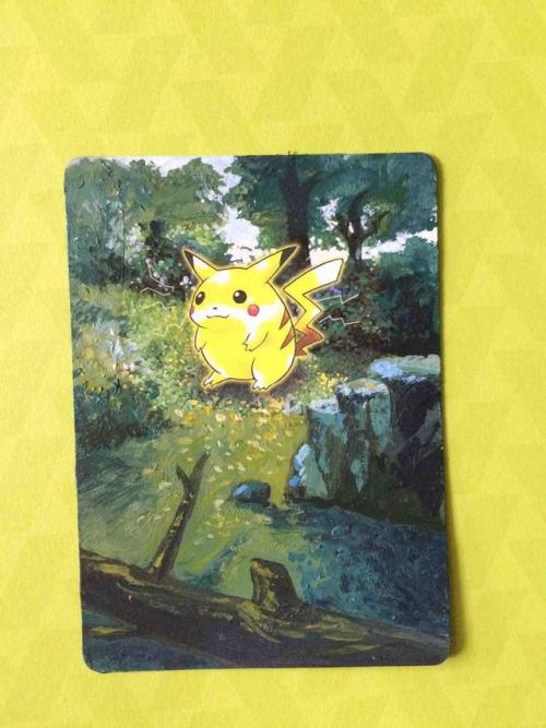 retrogamingblog:Pokemon Card Extended Art by Marissa Bernstel