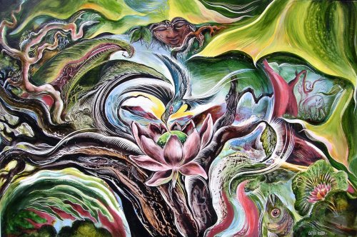pixography:  Cathie Bleck ~ “Salvaging the Root”