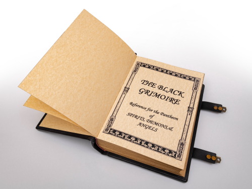The Black Grimoire… …custom made book in only one copy
