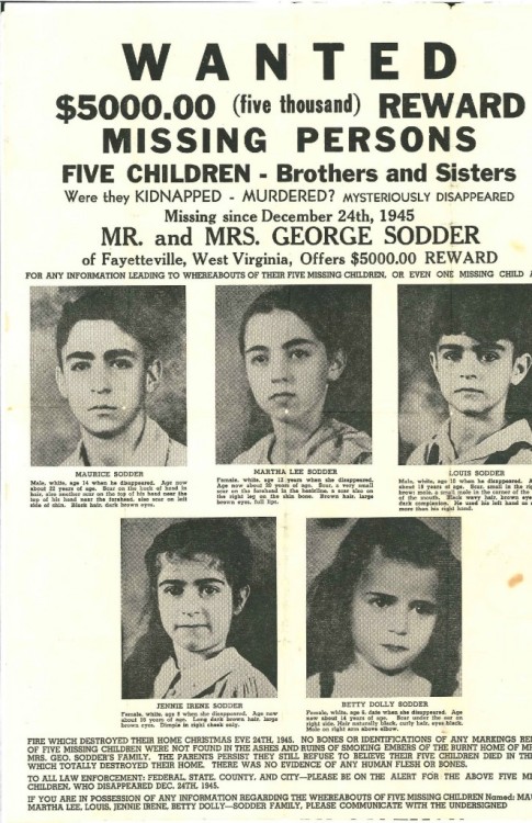 For nearly four decades, anyone driving down Route 16 near Fayetteville, West Virginia, could see a billboard bearing the grainy images of five children, all dark-haired and solemn-eyed, their names and ages—Maurice, 14; Martha 12; Louis, 9; Jennie,