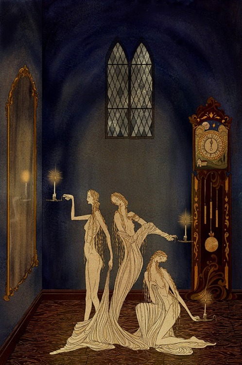 Illustration from Seven Gothic Tales by Kate Baylay (2013)