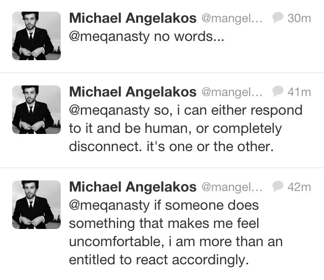 michaelloveskoala:
“Why Michael Angelakos Deleted his Twitter Account
I’m just going to make this post because lots of people who are fans of the band are confused. I’ll do my very best not to make it biased or anything. For the record, I’m just...