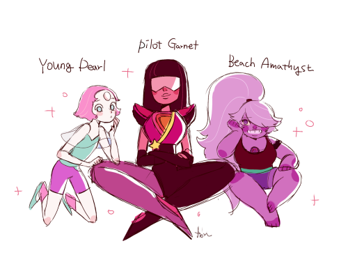 eyebird96:  My favorite version of Crystal Gems. (And I’m sorry I misspell….) 