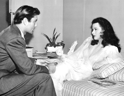 hedylamarr:   George Montgomery visited Hedy