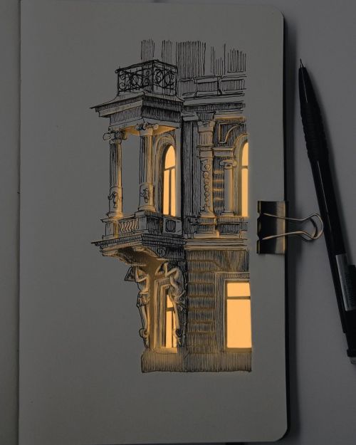 Porn sosuperawesome:  Cities and Sketches on Instagram photos