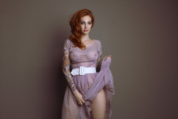 tattoos-and-mischief:  I think my dress is see-thru by *VanessaLake 