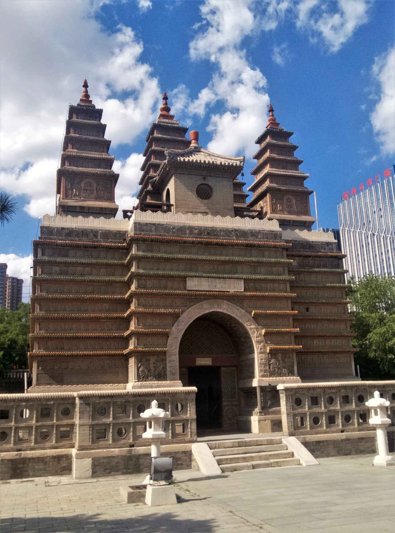 The Five Pagoda Temple in Hohhot, Inner Mongolia