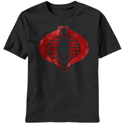 piranhatoys:  Loving our new 80s G.I. Joe tees! Including the Arashikage ninja clan