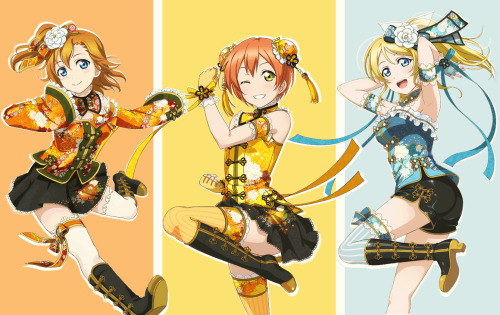 lovelivescenarios:  China Dress Wallpapers 💙   ↳(Idolized Versions)