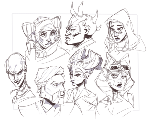 captainharrie:i rly love the shape design in the clone wars… everyone has good faces…